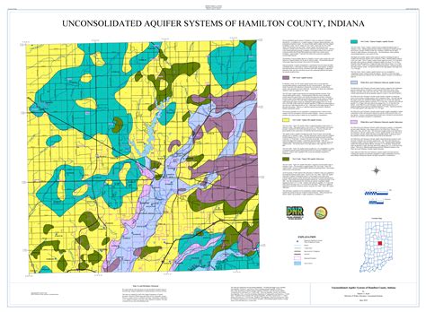 Dnr Water Aquifer Systems Maps 68 A And 68 B Unconsolidated And