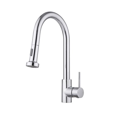 Jassferry Monobloc Pull Out Kitchen Mixer Tap Pull Down Hose Rinse