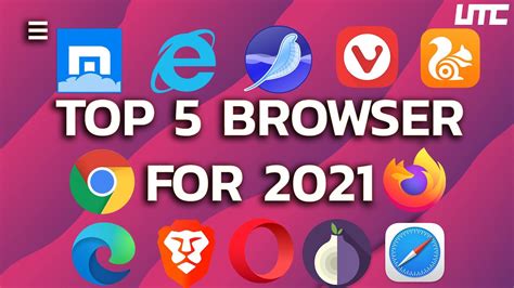 5 Best Web Browsers In 2022 Which You Have To Try Utc Youtube