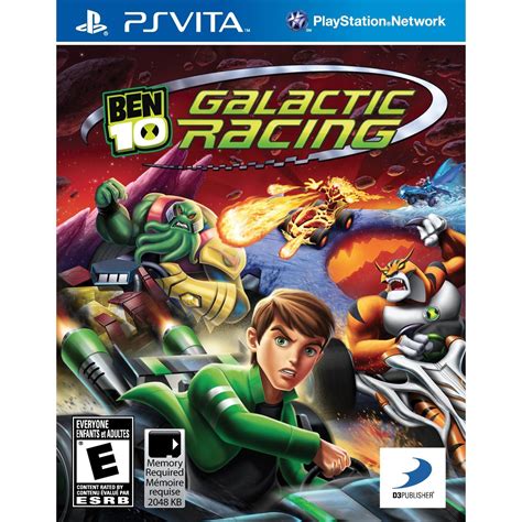 Ben 10 Galactic Racing For Playstation Vita