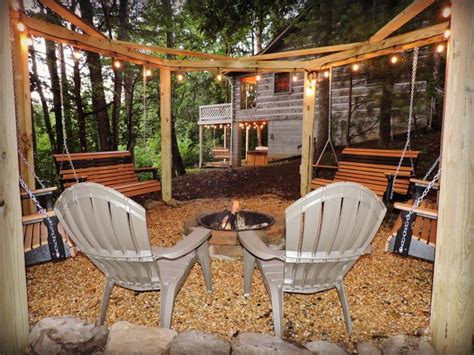 The first is whether there are any buried cables in the area that you need to be careful of when digging. 32 Wonderful Ideas Porch Swing Fire Pit For Your Garden ...