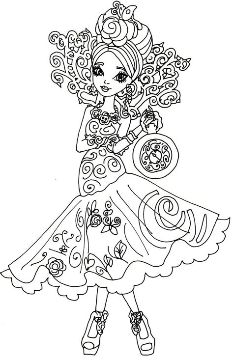Let yourself be carried away by your imagination and enjoy coloring. Ever After High Coloring Pages Raven at GetColorings.com ...