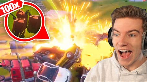 The Biggest Explosion In Fortnite Youtube