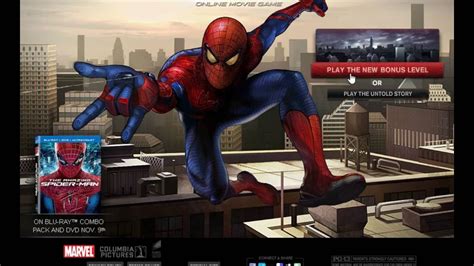 The Amazing Spider Man Online Movie Game Level 1 Youtube