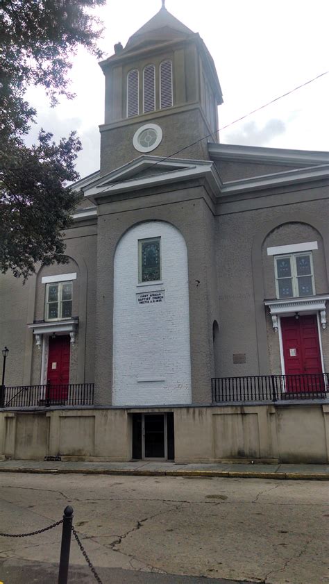 Savannah Architectural Significance Of The First African Baptist