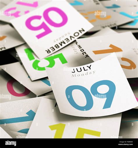 Tear Off Day Calendar High Resolution Stock Photography And Images Alamy