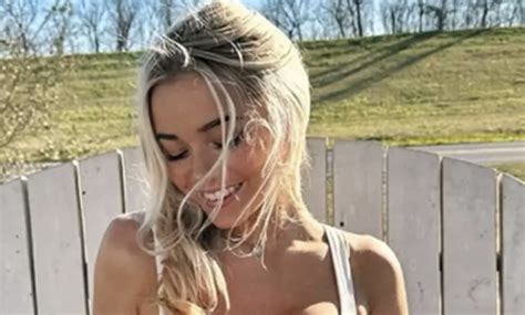 LSU Gymnast Olivia Dunne Shows Off Her Booty While Taking Cold Plunge In Sports Bra