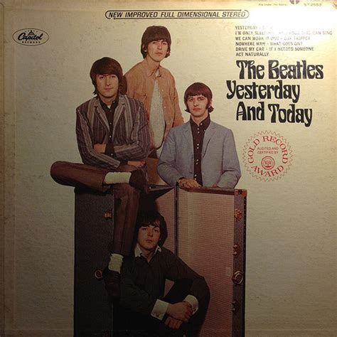 The Beatles Yesterday And Today 1968 Trunk Cover Vinyl Discogs