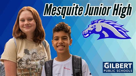 Get To Know Mesquite Junior High Gilbert Public Schools District