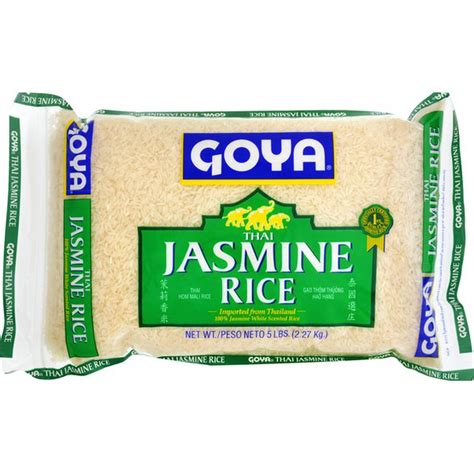 Goya Thai Jasmine Rice 5 Lb From Tonys Fresh Market Instacart