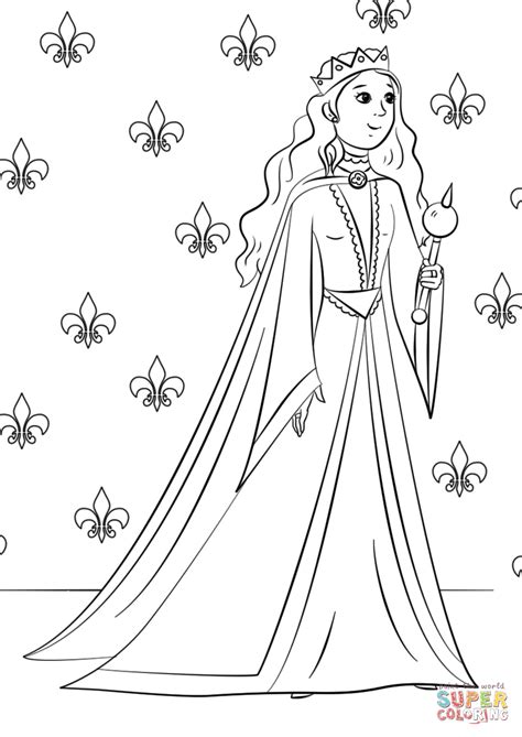 See more ideas about ice queen, snow queen, ice princess. Gorgeous Queen coloring page | Free Printable Coloring Pages