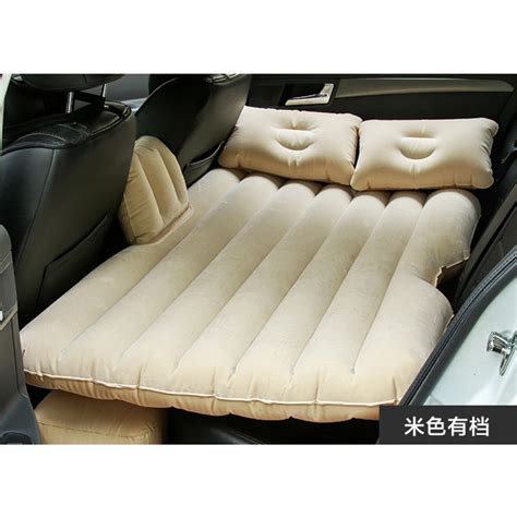 Car Inflatable Bed Air Cushion Bed Outdoor Camping Travel Bed Self Driving Tours Inflatable
