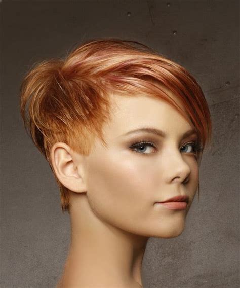 Pixie haircuts are not only short hairstyles but also a lifestyle. Short Straight Casual Pixie Hairstyle with Side Swept ...