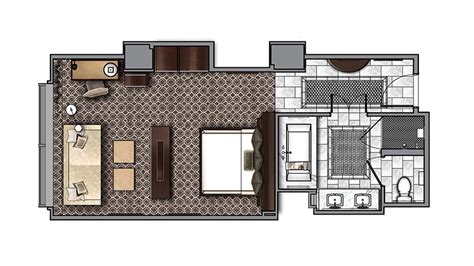 5 Star Hotel Room Floor Plans