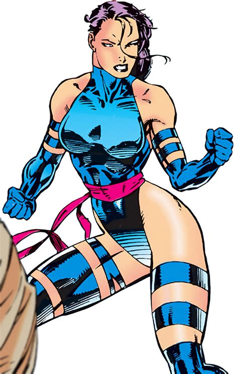 Psylocke Marvel Comics X Men Character Profile 2 1990s