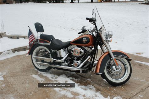 2008 Harley Davidson Flstn Softail Deluxe 105th Anniversary Edition