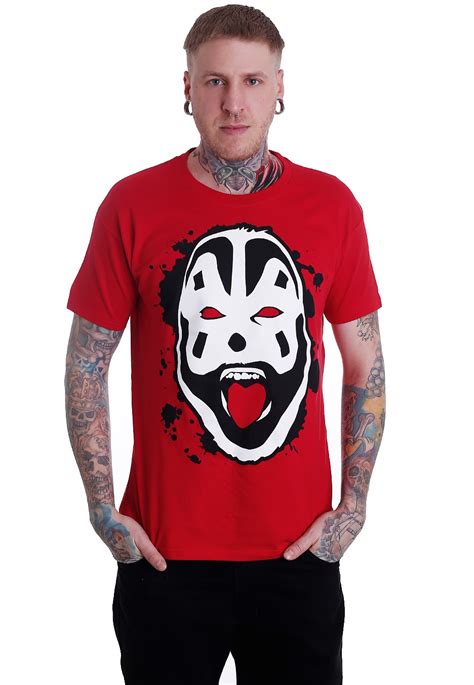 Insane Clown Posse Violent J Red T Shirt Official Djent