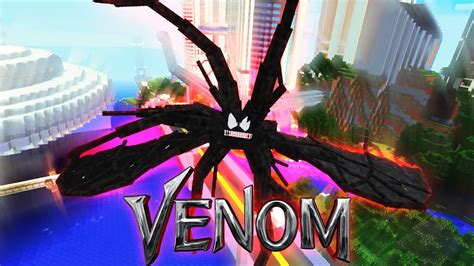 Como Se Transformar No Venom No Minecraft Novo Mod De HerÓis Youtube