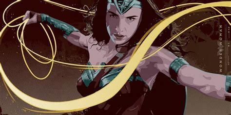 The Poster Posse Wonder Woman Tribute Honors Diana Of Themyscira Star