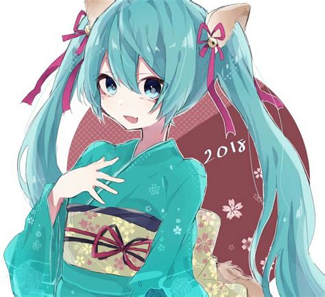 Happy New Year Hatsune Miku Miku Hatsune