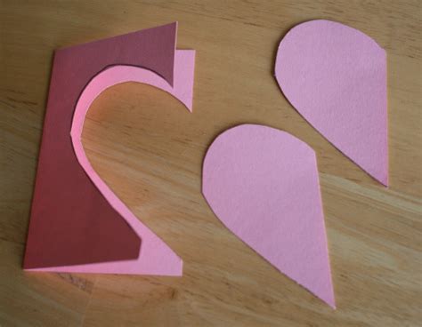 Trace the outline of the circular object and cut out the circle. A Little Trick for Cutting Symmetrical Hearts | Make and Takes