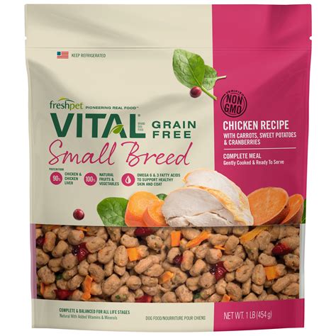 Freshpet Vital Grain Free Small Breed Complete Meals Wet Dog Food Petco