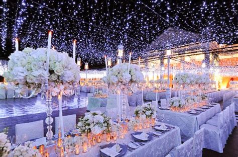 Winter Wonderland Wedding Ceremony