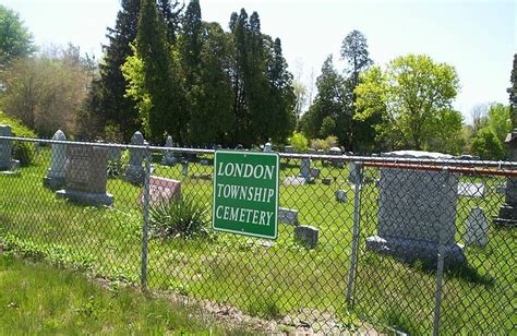 London Township Cemetery In London Michigan Find A Grave Cemetery