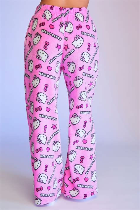 Hello Kitty And Friends Hello Kitty Pajama Pants Forever 21 Hello Kitty Clothes Cute Pajama