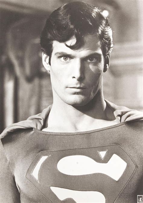Christopher Reeve As Superman Clark Kent ~ Superman Christopher
