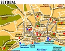 Mapa Da Cidade De Setubal | Mapa