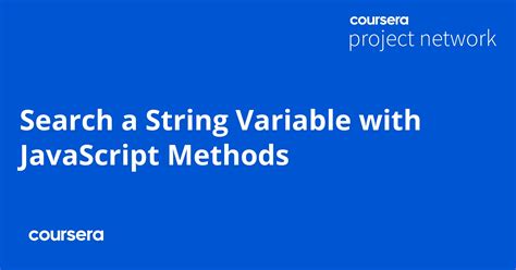 Search A String Variable With Javascript Methods Coursya