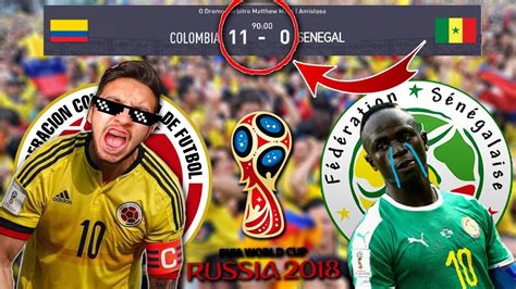 colombia vs senegal mundial rusia 2018 camilo md youtube