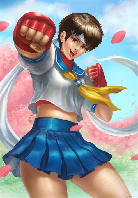 Sakura Street Fighter By Denn18art On Deviantart