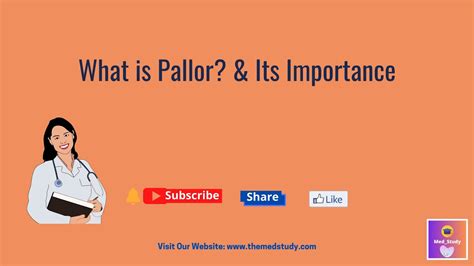 What Is Pallor And Its Importance Youtube