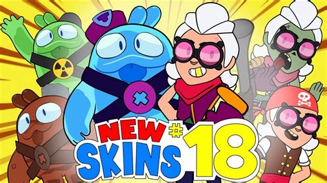 ⭐️ Squeak And Belle New Skins Ideas Brawl Stars Animation 18 Youtube