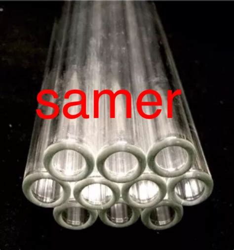 Glass Pyrex Blowing Tubes 12 Mm Od 8mm Id 8 Inch 10 Piece Tubing 2mm Thick Wall For Sale Online