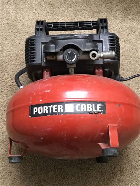 Porter Cable 6 Gal 150 Psi Portable Electric Pancake Air Compressor