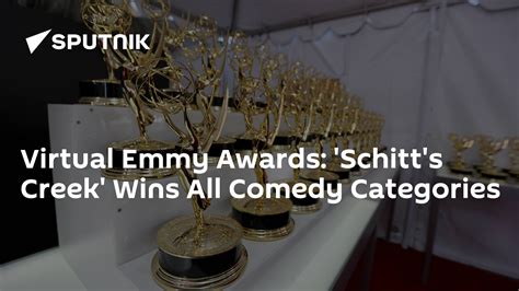 Virtual Emmy Awards Schitts Creek Wins All Comedy Categories
