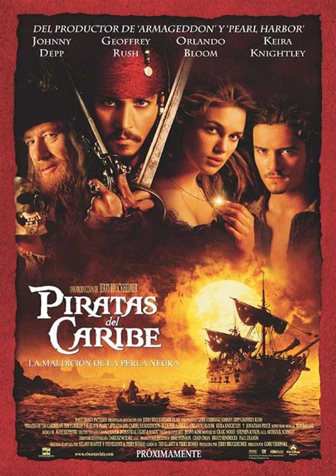 Piratas Del Caribe La Maldición De La Perla Negra Película 2003