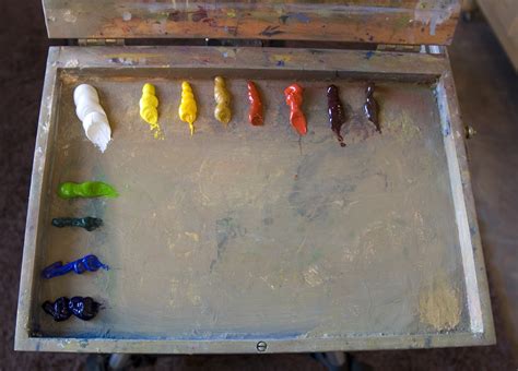 Adventures In Solitude My Color Palette For Studio And Plein Air