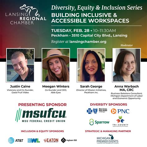 Diversity Equity And Inclusion Series Building Inclusive And Accessible