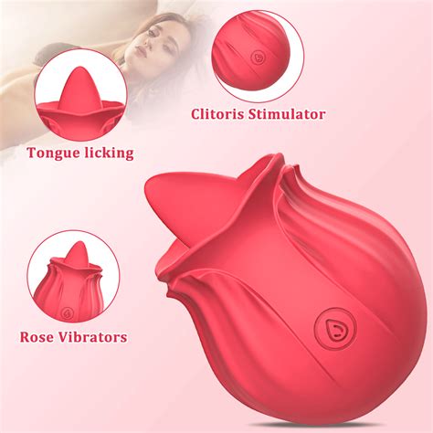 rosebud toy 10 tongue licking vibrators rose toy official website