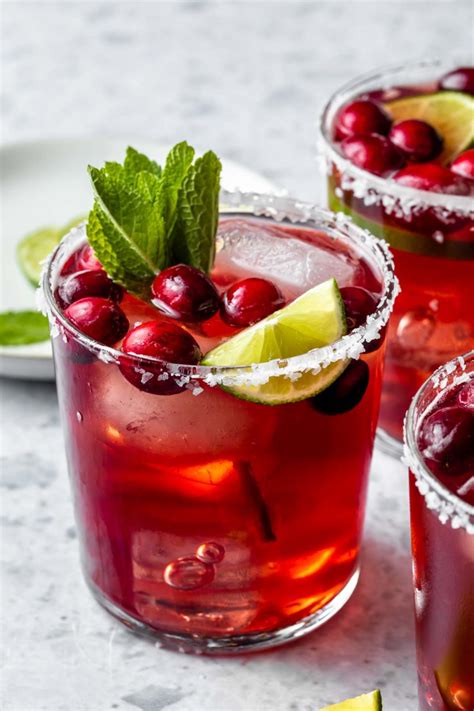 Easy Holiday Cranberry Margaritas Simply Whisked