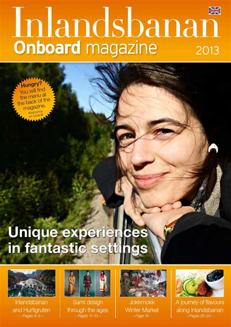 Inlandsbanan Onboard Magazine By Destination Inlandsbanan Ab Issuu