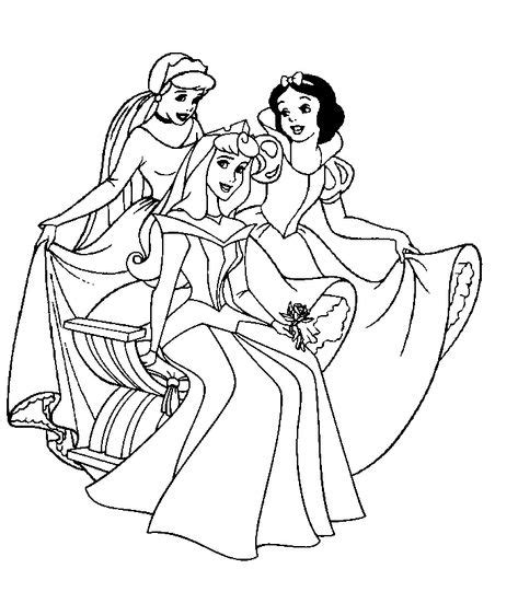 Disney princesses aurora belle and snow white with flowers. Disney Prinsessen Kleurplaat Doornroosje