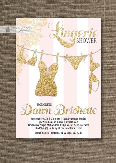 Lingerie Shower Ideas Bridal Shower Ideas Themes