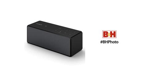 Sony Portable Bluetooth Speaker Black Srsx3blk Bandh Photo Video