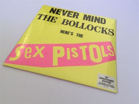 Sex Pistols Never Mind The Bollocks30th Anniversary Vinyl Virgin Records Ebay