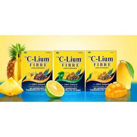 C Lium Fibre 4 Assorted Flavors Limited Offer Shopee Philippines